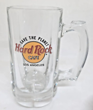 BEER Glass Mug Stein: HARD ROCK CAFE ~ Los Angeles, CALIFORNIA ~ Save the Planet picture