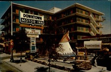 Downtown Motor Inn Cheyenne Wyoming vintage postcard s001 picture