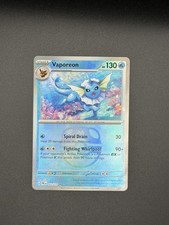 Pokemon Cards Vaporeon Masterball 022/131 Prismatic Evolutions NM picture