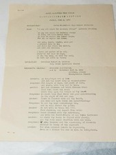 NORTH PLAINFIELD HIGH SCHOOL BACCALAUREATE SERVICE June 9,1946 picture