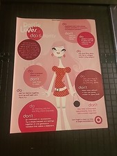 Dottie Loves Target Print Ad 2005 8x11 Great To Frame picture