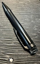 Montblanc Matte Black Cosmos Metal Ballpoint Pen, Used, Good Condition. picture