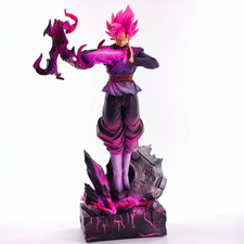 Dragon Ball Super Goku Black Super Saiyan Rosé Figure 38CM PVC Statue Collection picture