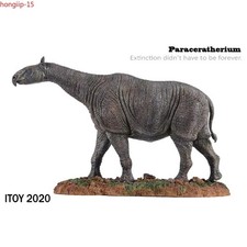 1/35 Paraceratherium Prehistoric Animal Model Figure Dinosaur Decor 38*10*24cm picture