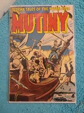 MUTINY 2 CGC 3.0 PRE CODE STORIES OF THE SEAS SHARK FINS COVER ARAGON COMICS picture