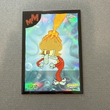 2025 Topps Chrome SpongeBob Captain Magma MB-16 Black Refractor /10 RARE picture
