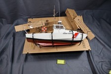 Vintage Wooden US Coast Guard Model NEW picture