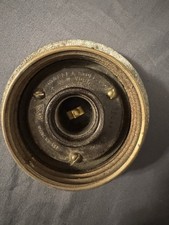 Vintage Russell & Stoll R&S Co NY Brass Marine Light Socket Mounting Base 118 picture