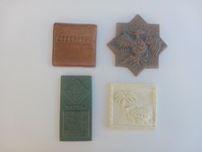 Set of 4 Tiles from Tile Heritage Foundation  1990's picture
