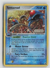 Tentacruel Uncommon Reverse Holo LM 45/92 DMG picture