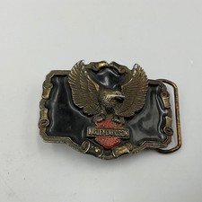 Vintage Harley-Davidson “Screaming Eagle” Belt Buckle picture