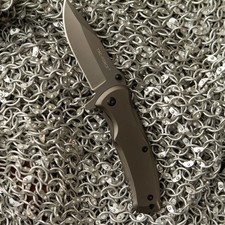 Tac-Force Spring Assisted Knife w/Titanium Coated Stainless Steel Handle+Clip picture