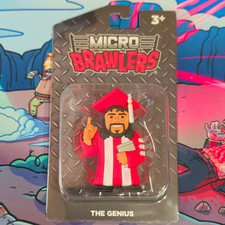 Micro Brawlers The Genius Wrestling Figure Original Unopened Pack Ages 3+ picture