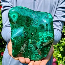 2.8LB Natural luster peacock rock cluster rough mineral sample picture