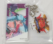 Darkstalkers Morrigan Aensland Acrylic Keychain ALL CAPCOM Artworks Capcom Store picture