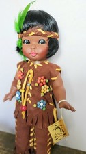 1960s Reliable Native American Souvenir Doll 11