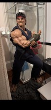 Sideshow Collectibles 🔥 Street Fighter Movie 1/3 Evil Ryu Statue 29