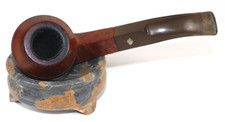 Rare Early OWN MAKE BBB Sterling Bent Bulldog 428 Estate Pipe picture