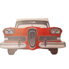 Vintage 1958 Ford Edsel Die Cut Promo Mailer Brochure Car Form Retro Auto Slogan picture
