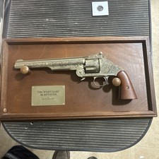 Wyatt Earp Franklin Mint Commemorative .44 W/ Display W/PLUG NO FRING Certified picture