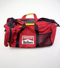 Marlboro Adventure Team Duffel Bag Vintage 1990s Gym Bag Rare many Pockets picture