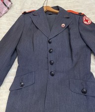 Vintage American Red Cross ARC Volunteer Complete Uniform Sacony’s w/ Insignia picture