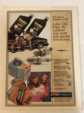 1990 Kmart Labor Day Sale Print Ad Advertisement Advert Vintage pa6 picture