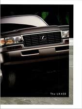 Lexus Vintage Print Ad Poster LX 450 SUV 1996 Car Automobilia picture