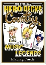Hero Decks Country Music Legends Herodecks Playing Cards New Sealed Taylor Swift picture