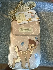 Disney Classics Primark Bambi Phone Crossbody Bag NEW picture