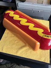 The Original Hot Dog Condiment Holder 1999 Fun Talking VINTAGE RARE picture