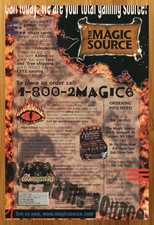 1997 The Magic Source Print Ad/Poster Middle Earth BattleTech CCG TCG Cards Art picture
