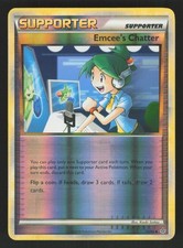 English LP Emcee's Chatter 73/95 UL Reverse Holofoil Pokemon Unleashed picture