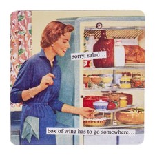 Anne Taintor Magnet- Box Of Wine picture