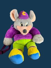 Vintage 2000 Chuck E Cheese Avenger Plush Backpack Kid’s Stuff Prize Bag 18” picture