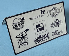 Vintage KIMO'S / DUKE'S / KEOKIS / LEILANI'S Business Card TS Restaurants Hawaii picture