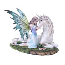 PT Pacific Giftware Fairy Princess with her Unicorn Figurine picture