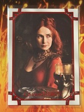 2021 Game Of Thrones Iron Anniversary Red Parallel #58 Melisandre 23/50 picture