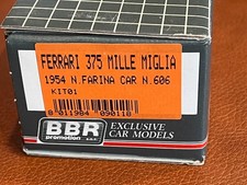 BBR KIT | 1954 Ferrari 375 MM | Nino Farina, Car No. 606 picture