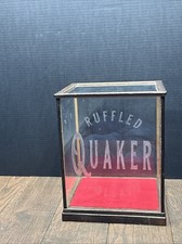 Vintage RUFFLED QUAKER COLLARS Retail Display Case  picture