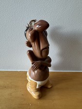 Vintage 1950's Kreiss Psycho Ceramics Indian Brave or Medicine Man Figure picture