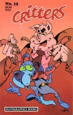 Critters #15 FN; Fantagraphics | Gallacci - w/Bag+Board picture