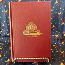 Morals and Dogma Albert Pike Freemasonry House of the Temple Hardcover Book picture