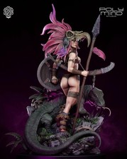 Vulture Queen | Fantasy Warrior | 3D Printed Sculpture | Unpainted 1:8 picture