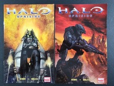Halo Uprising #2 & 4 NM Bendis Maleev Marvel Comics 2007 2009 picture