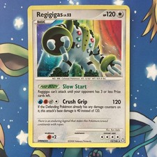 Pokemon Card Regigigas 15/146 D&P Legends Awakened Holo Rare picture