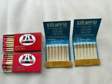 Lot of 4 Vintage Kah-Nee-Ta Vacation Resort Matchbooks, Warm Springs OR picture