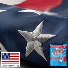 US American Flag 3x5 Quality Made USA Flag Embroidered United States Flag picture