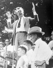 Senator Huey Long Speaking Campaign Event - Senator Huey P Long sp - Old Photo picture