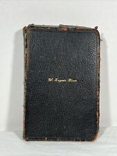 ANTIQUE OXFORD HOLY BIBLE SCOFIELD REFERENCE EDITION 1917 MOROCCO LEATHER BOOK picture